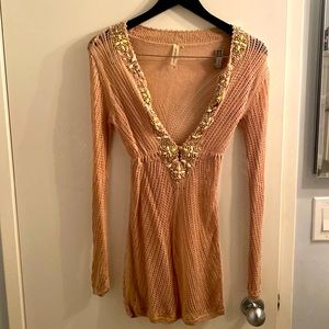 Victoria secret cover up. Hand beaded